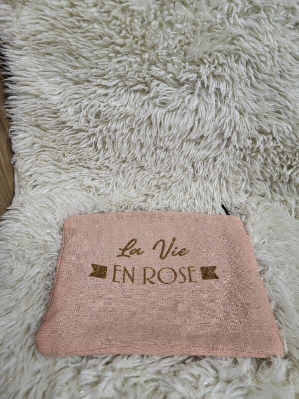 Trousse La vie en rose