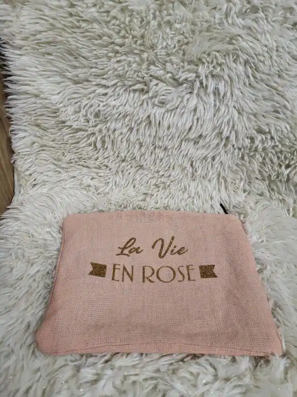 Trousse La vie en rose