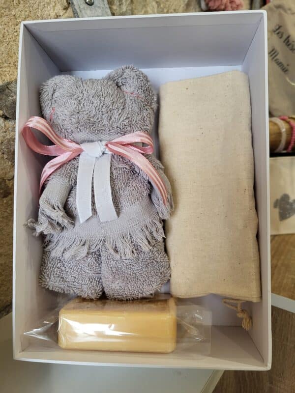 Coffret cadeau avec pochon personnalisable
