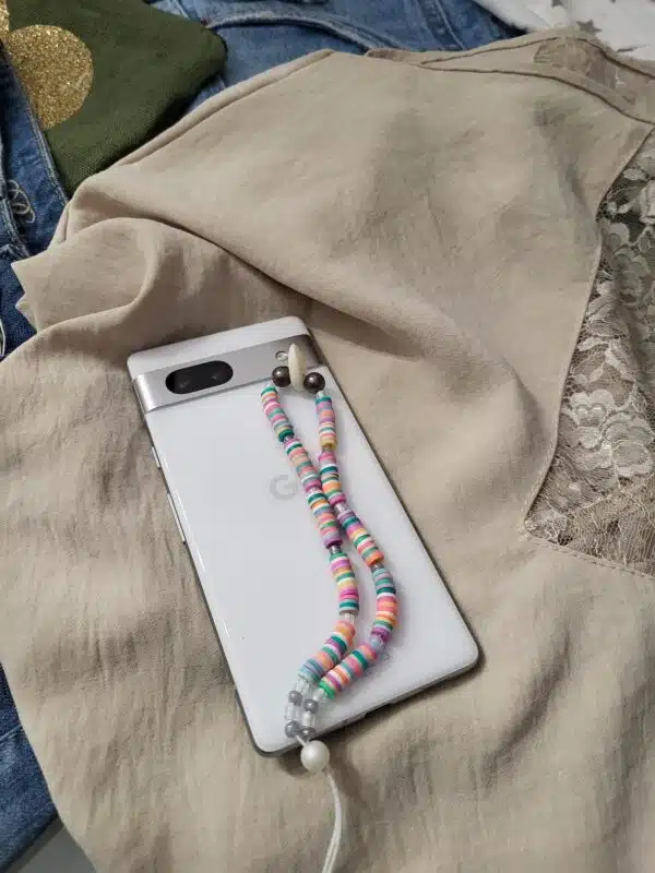 Bijou de téléphone arc en ciel