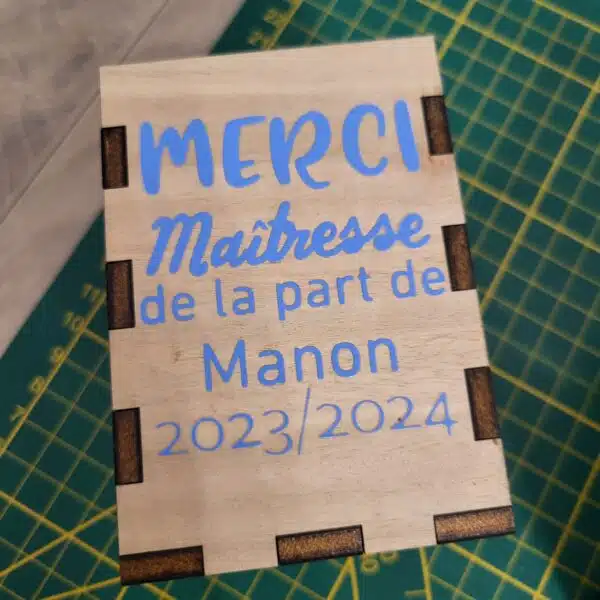 Pot Crayon Merci Maîtresse