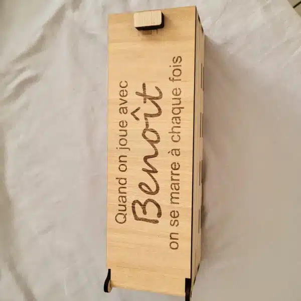Boite boules pétanque personnalisable