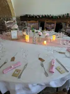 Dressage de table pour mariage