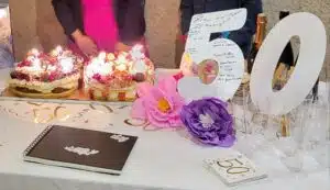 Décoration table d'anniversaire