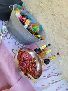 Buffet des boissons