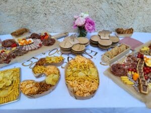 Buffet apéritif d'anniversaire