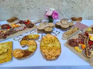 Buffet apéritif d'anniversaire