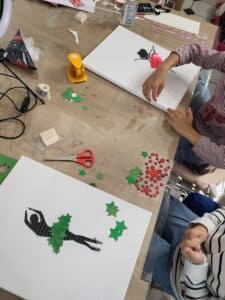 Atelier cadre danseuse