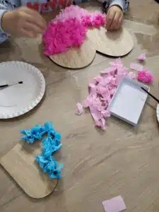 Atelier création d'un cœur