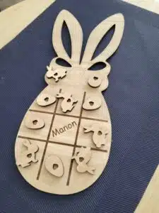 Jeu du morpion de Pâques