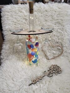 Porte verres à vin