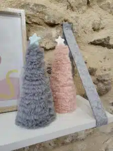 Décoration sapin en peluche