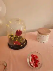 Décoration d'un anniversaire sur le thème Princesse à domicile