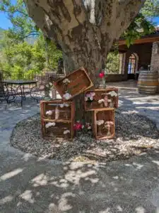Décoration et scénographie pour un mariage