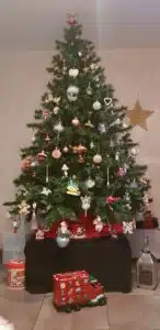 Scénographie sapin de noël