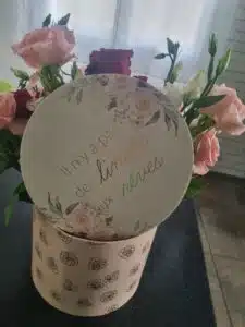 Composition florale pour un anniversaire
