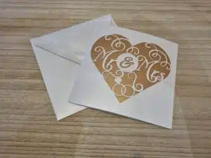Conception de Faire part de mariage totalement personnalisable