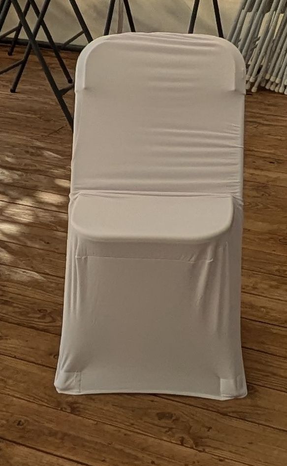 Housses de chaise blanches – Image 2