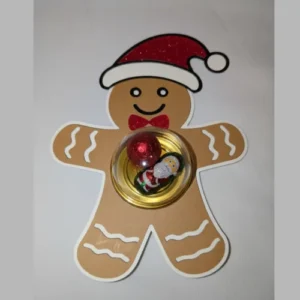 Bonhomme en pain d'épice porte surprise