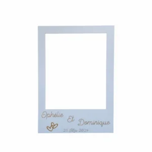 Cadre photobooth personnalisé