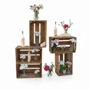 Caisses de pomme en bois